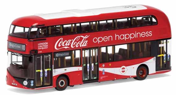 London United RATP New Routemaster Coca-Cola